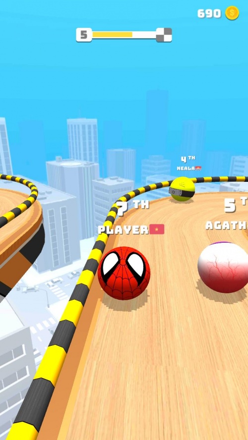 天空球赛3D最新版游戏下载_天空球赛3D安卓版免费下载v1.6 安卓版 运行截图1