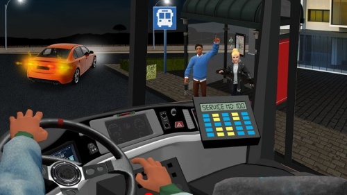 巴士驾驶员模拟器安卓版下载_大巴车模拟手机版下载 运行截图1