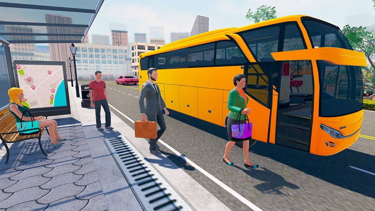 巴士驾驶员模拟器安卓版下载_大巴车模拟手机版下载 运行截图3