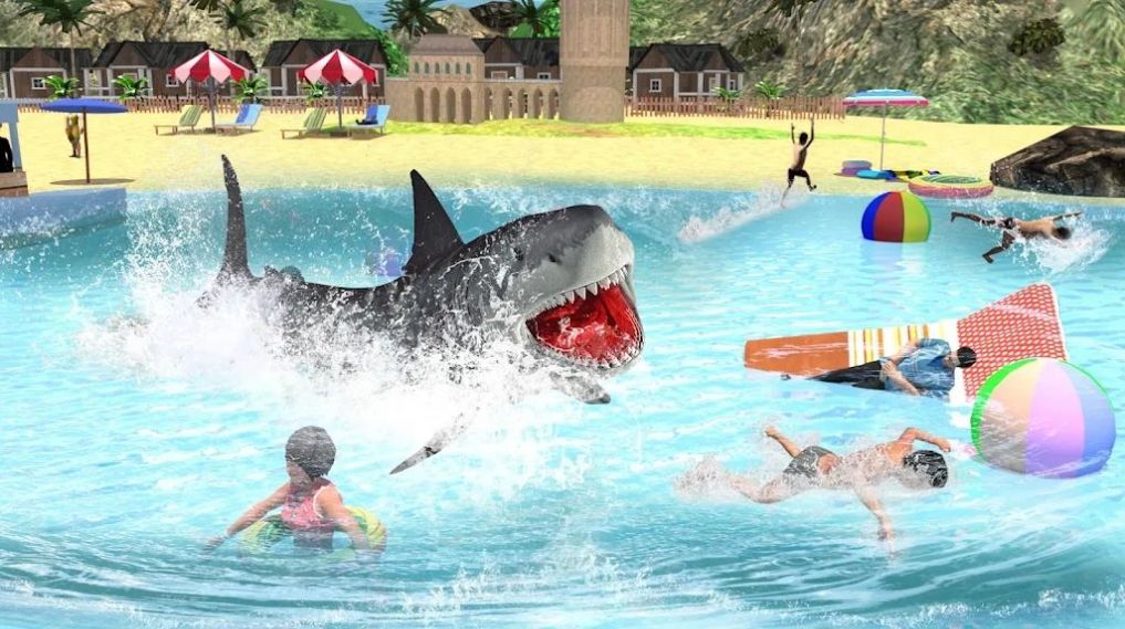 鲨鱼的疯狂吞噬最新版下载_鲨鱼的疯狂吞噬游戏下载v2.0.7 安卓版 运行截图1
