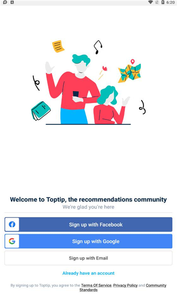 Toptip交流社区免费交友下载_Toptip交流社区2022最新版下载v1.0.1 安卓版 运行截图3