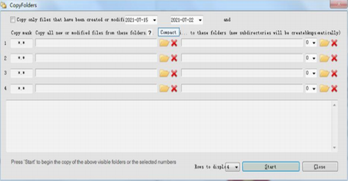 CopyFolders最新版下载_CopyFolders(文件夹复制软件) v1.0.2.1 官网版下载 运行截图1