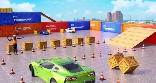狂暴停车场3D汽车游戏下载_狂暴停车场3D汽车最新版下载v1.0 安卓版 运行截图1