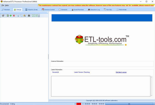 Advanced ETL Processor中文版下载_Advanced ETL Processor(数据库管理软件) v6.3.6.7 免费版下载 运行截图1