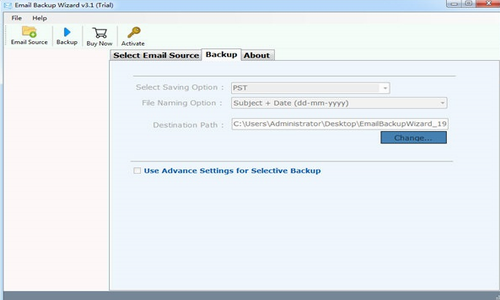 Email Backup Wizard官网版下载_Email Backup Wizard(电子邮箱备份软件) v12.2 最新版下载 运行截图1