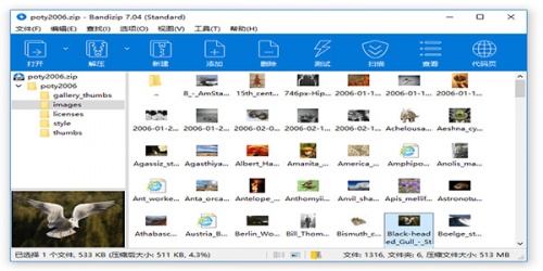 Bandizip免费版下载_Bandizip免费版绿色最新版v7.19 运行截图3