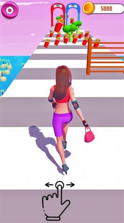 女孩挑战赛跑者最新版安卓下载_女孩挑战赛跑者游戏免费版下载v1.0.0 安卓版 运行截图1