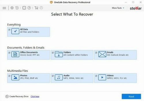 OneSafe Data Recovery官网版下载_OneSafe Data Recovery(电脑数据恢复软件) v9.0.0.4 免费版下载 运行截图1