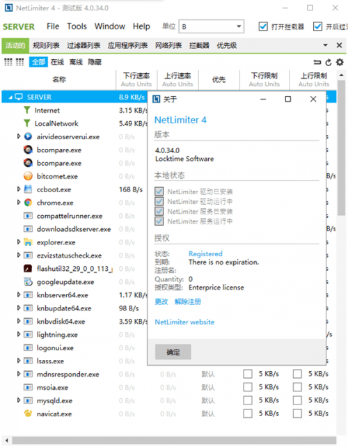 netlimiter4中文汉化下载_netlimiter4中文汉化免费最新版v4.0.39.0 运行截图2