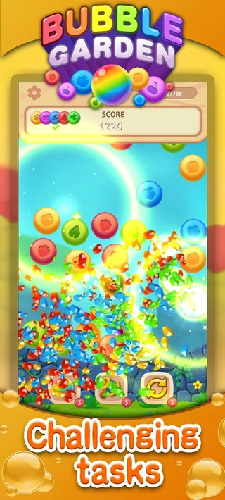 泡泡花园爆炸最新版下载_泡泡花园爆炸游戏手机版下载v1.0.2 安卓版 运行截图3