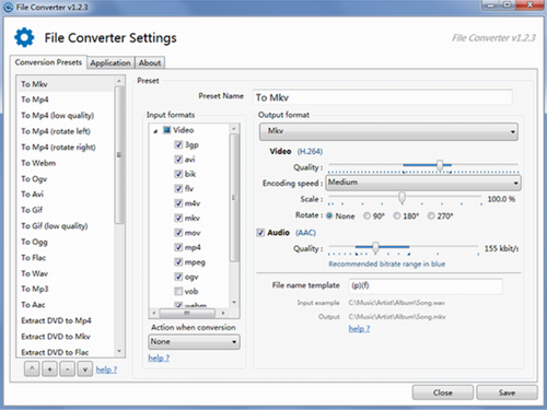 FileConverter最新版下载_FileConverter(文件格式转换器) v1.2.3 官网版下载 运行截图1