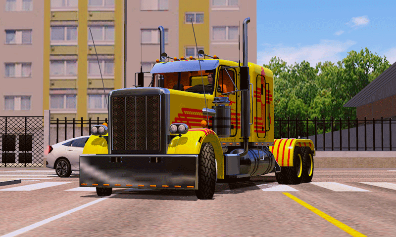 跑货卡车模拟手机版下载_跑货卡车模拟游戏下载v1.0.1 安卓版 运行截图3