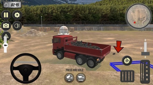 矿山采石场卡车模拟器手机版下载_矿山采石场卡车模拟器游戏下载v1.0 安卓版 运行截图3