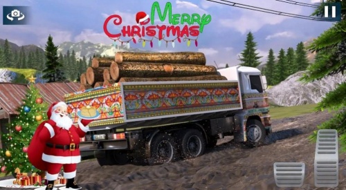 圣诞雪地卡车游戏安卓版下载_圣诞雪地卡车手机版下载v1.0 安卓版 运行截图1