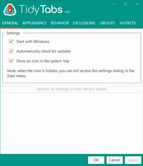 TidyTabs Pro下载_TidyTabs Pro(电脑窗口整合软件) v1.17.1 最新版下载 运行截图1