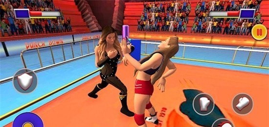 女孩格斗摔跤安卓版游戏下载_女孩格斗摔跤最新版下载v1.0 安卓版 运行截图2