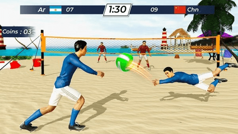 沙滩排球大作战安卓版下载_沙滩排球大作战游戏最新版下载v1.3.5 安卓版 运行截图3