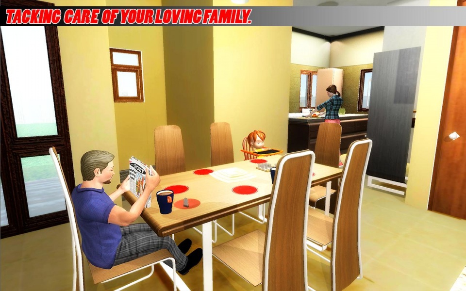 虚拟母亲家庭冒险模拟器游戏下载_虚拟母亲家庭冒险模拟器手机版下载v1.4 安卓版 运行截图2