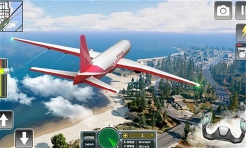 真实飞行模拟器下载_民航飞机模拟器安卓版下载 运行截图2