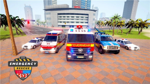 模拟紧急救援消防车下载-模拟紧急救援消防车游戏安卓版下载v2.3 安卓版 运行截图2