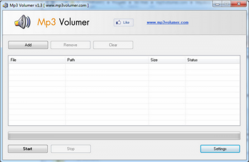 Mp3 Volumer汉化版下载_Mp3 Volumer(MP3音质增强软件) v1.3 中文版下载 运行截图1