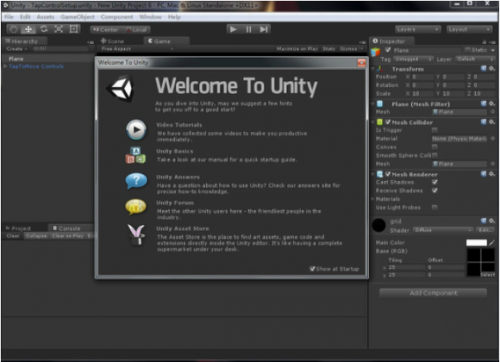 unity3D2018破解版下载_unity3D2018(3D游戏引擎开发工具)  中文版下载 运行截图1