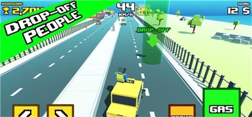 出租车疯狂之路免费下载最新版_出租车疯狂之路安卓版游戏下载v1.0 安卓版 运行截图1
