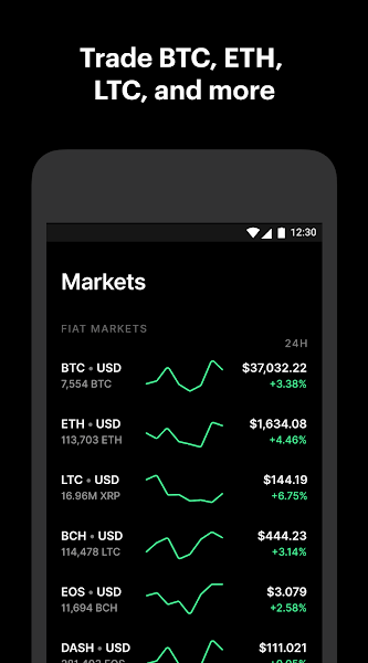 CoinbasePro交易所中文版app下载_CoinbasePro交易所最新版免费下载v1.0.0 安卓版 运行截图1