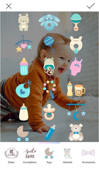 婴儿照片编辑器软件下载_婴儿照片编辑器安卓最新版下载v1.0 安卓版 运行截图2
