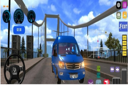小巴车模拟器手游安卓版下载_小巴车模拟器最新版下载v1.4 运行截图1