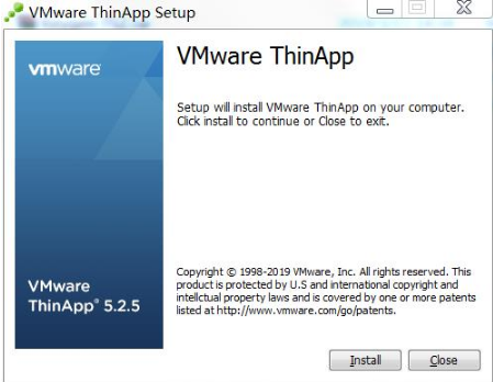 VMware Thinapp Enterprise最新绿色版下载_VMware Thinapp Enterprise破解版下载v5.25 运行截图2