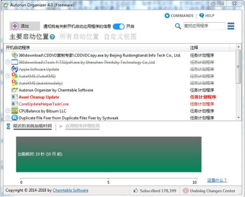 Autorun Organizer绿色版下载_Autorun Organizer中文便携版下载V4.43 运行截图2