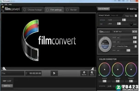 FilmConvert Pro最新绿色版下载_FilmConvert Pro破解版下载v3.0 运行截图1