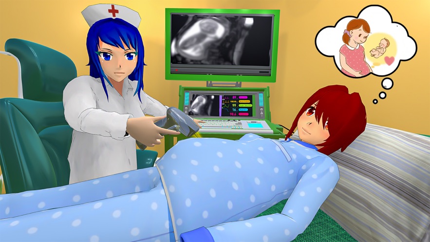 动漫怀孕妈妈模拟器最新版下载_动漫怀孕妈妈模拟器游戏2022版下载v1.0 安卓版 运行截图4