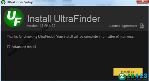 IDM UltraFinder破解版下载(附安装教程+破解补丁)_IDM UltraFinder最新绿色版下载v19.0 运行截图2