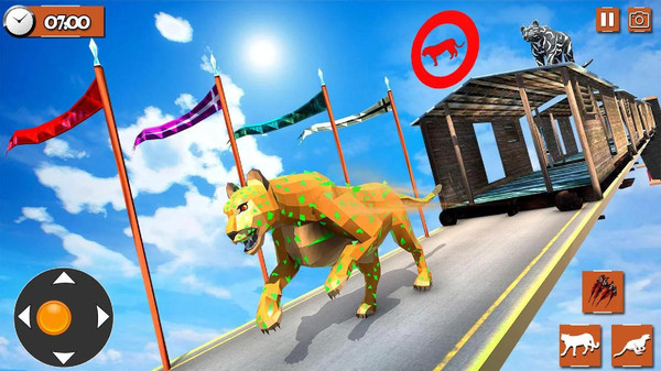 美洲狮跑酷3D下载-美洲狮跑酷3D游戏安卓版下载v1.1 安卓版 运行截图1