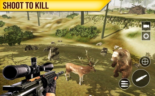 野生猎人与森林射击免费手机版下载_野生猎人与森林射击游戏中文版下载v1.2 安卓版 运行截图2