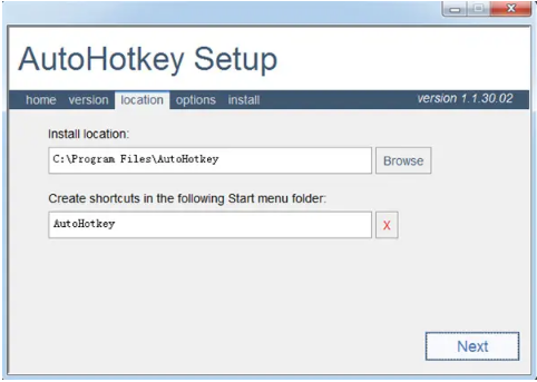 AutoHotkey最新绿色版_AutoHotkey破解版下载v1.1.33.08 运行截图3