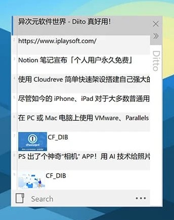 Ditto中文版下载_Ditto中文版(Windows剪贴板增强工具)最新版v3.24.214 运行截图2