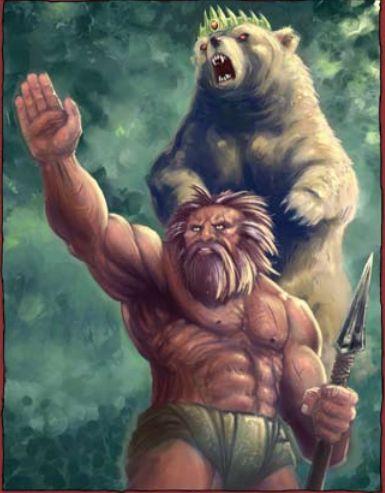 基斯里夫守护神——熊神厄孙俗话说靠山吃山,靠水吃水,靠着冰天雪地