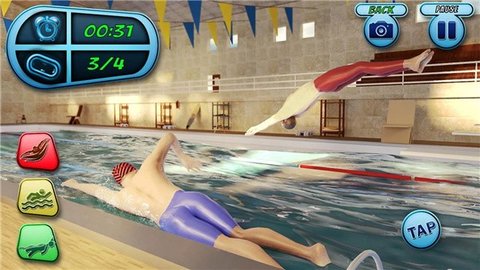 游泳比赛模拟器手机版下载_游泳比赛模拟器最新版下载v1.0.1 安卓版 运行截图2