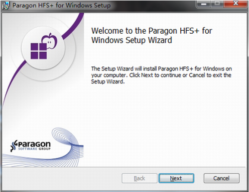 paragon hfs+ for windows破解版下载_paragon hfs+ for windows(磁盘管理工具) v11.1.42 中文版下载 运行截图1