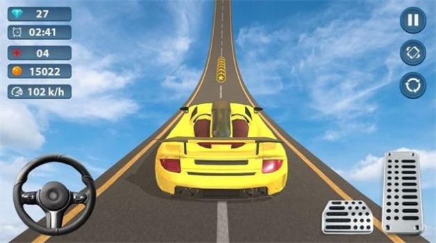 吉普车汽车特技比赛中文安卓版下载_吉普车汽车特技比赛游戏免费版下载v2.5.0 安卓版 运行截图2