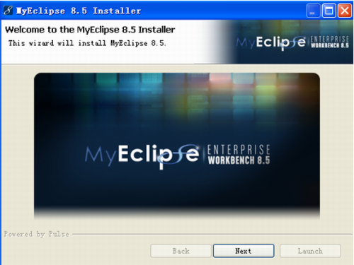 myeclipse8.5破解版下载_myeclipse8.5(编程工具) v8.5 中文版下载 运行截图1
