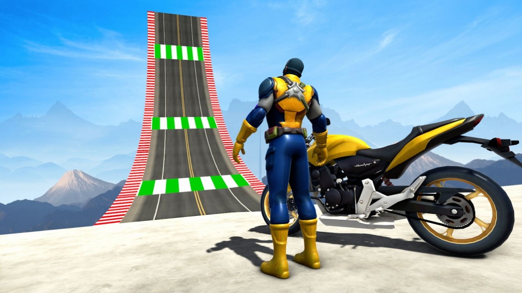 超级自行车特技赛最新版下载_超级自行车特技赛游戏手机版下载v1.1 安卓版 运行截图2