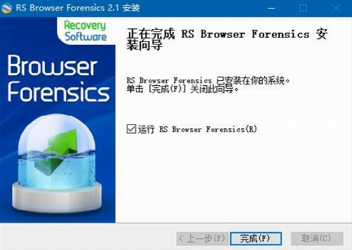 RS Browser Forensics官网版下载_RS Browser Forensics(浏览器提取恢复工具) v1.0 最新版下载 运行截图1
