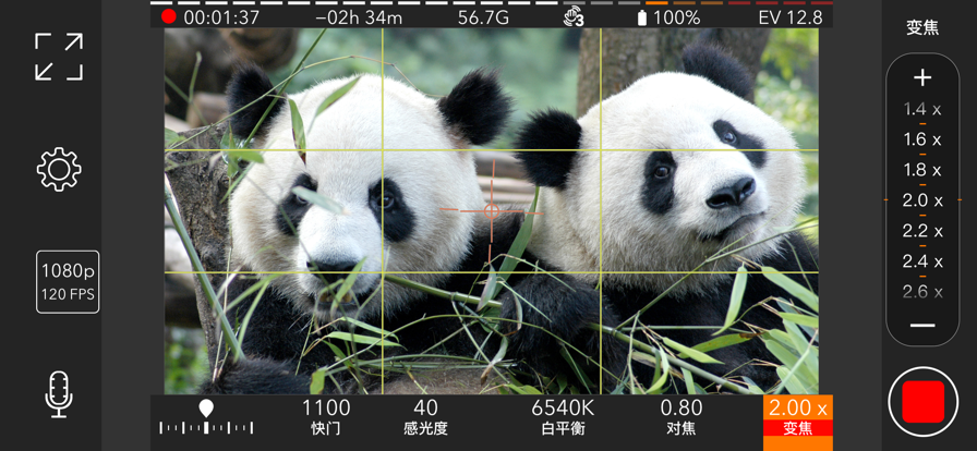 ProMovie专业摄像机2022最新版免费下载_ProMovie专业摄像机安卓2022版下载v15.1.20 安卓版 运行截图3