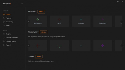 十字线X下载_十字线XCrosshair X中文版下载 运行截图1