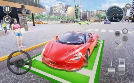 史诗般的汽车模拟器3D手机版下载_史诗般的汽车模拟器3D游戏下载v1.1 安卓版 运行截图1