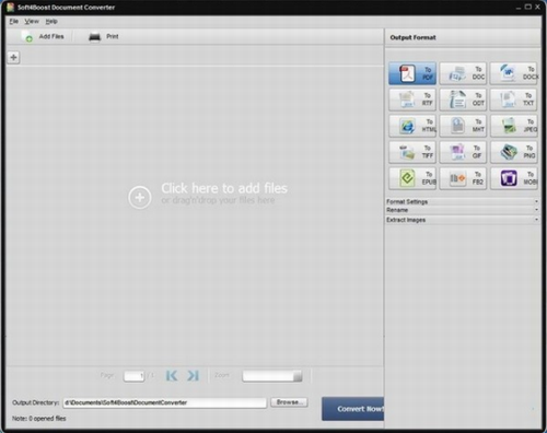 Soft4Boost Document Converter下载安装_Soft4Boost Document Converter(文档转换器) v6.0.9.259 绿色版下载 运行截图1